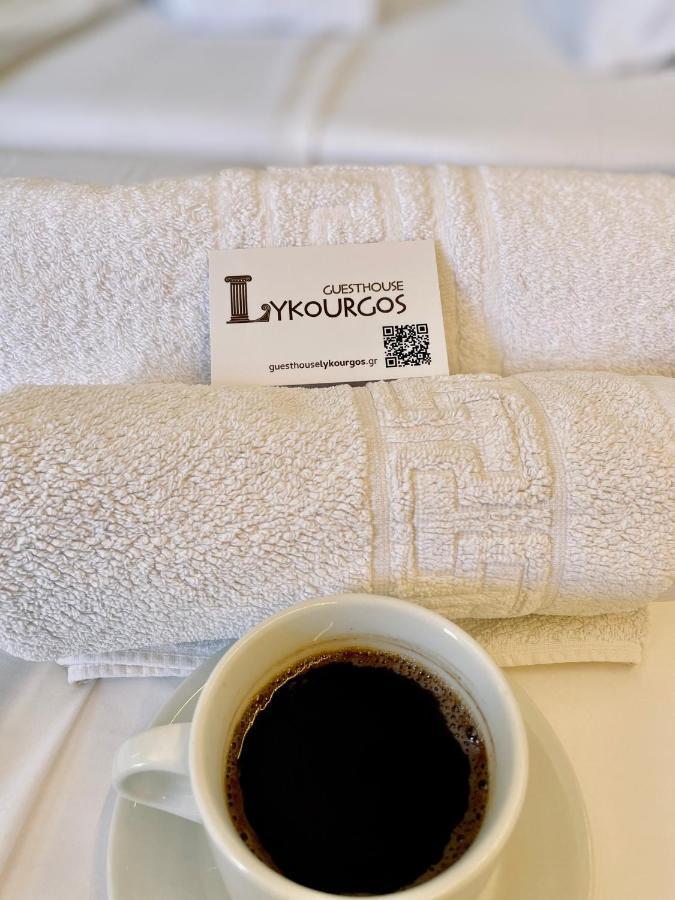 Guesthouse Lykourgos Mavrommation Bagian luar foto